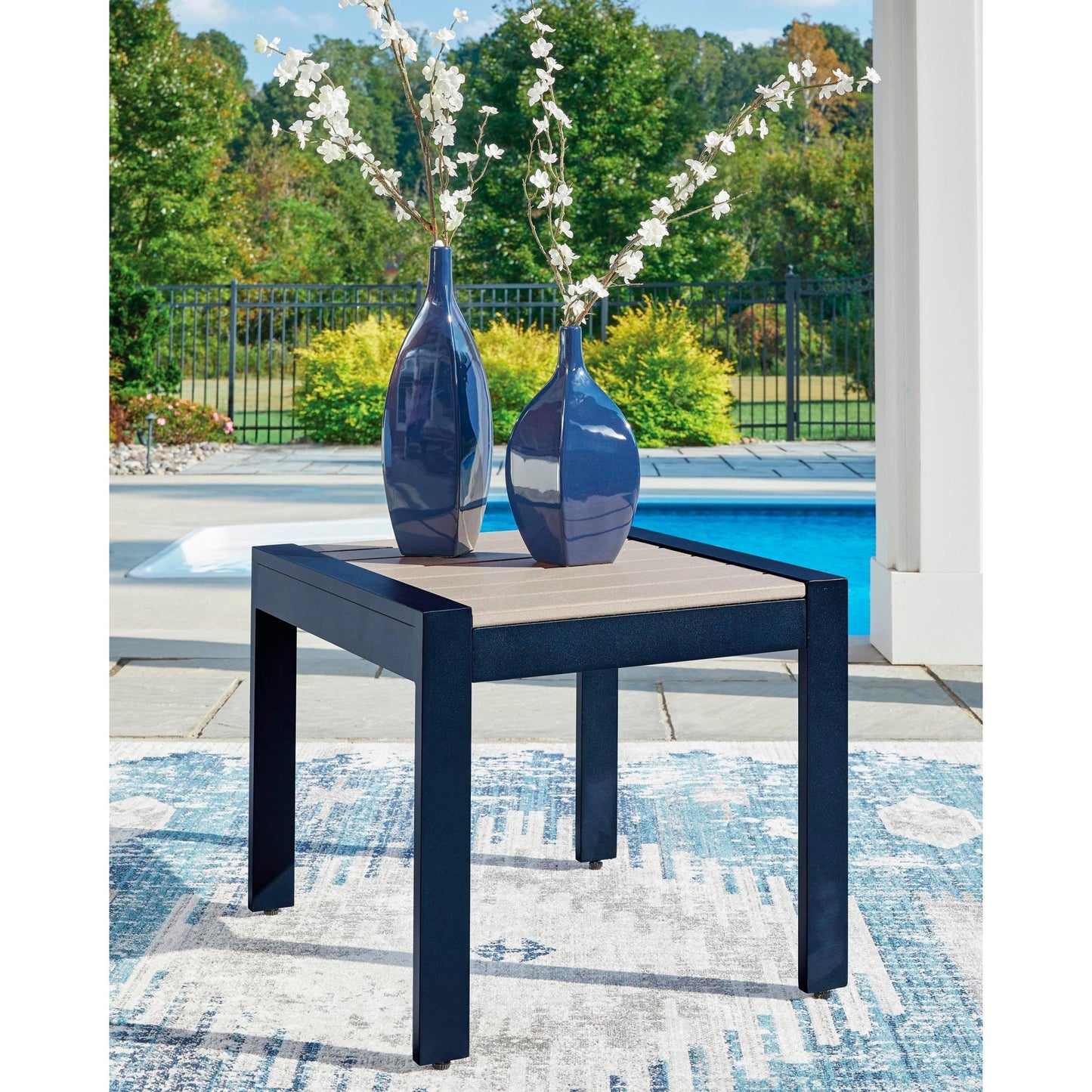 Signature Design by Ashley East Beach PCP587 - 703 Rectangular End Table - American Furniture of Slidell