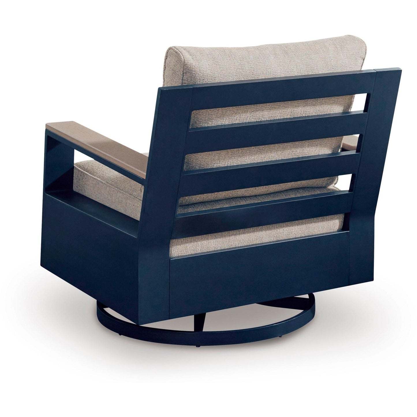 Signature Design by Ashley East Beach PCP587 - 821 Swivel Glider Chair with Cushion - American Furniture of Slidell