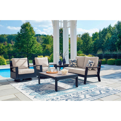 Signature Design by Ashley East Beach PCP587 - 821 Swivel Glider Chair with Cushion - American Furniture of Slidell