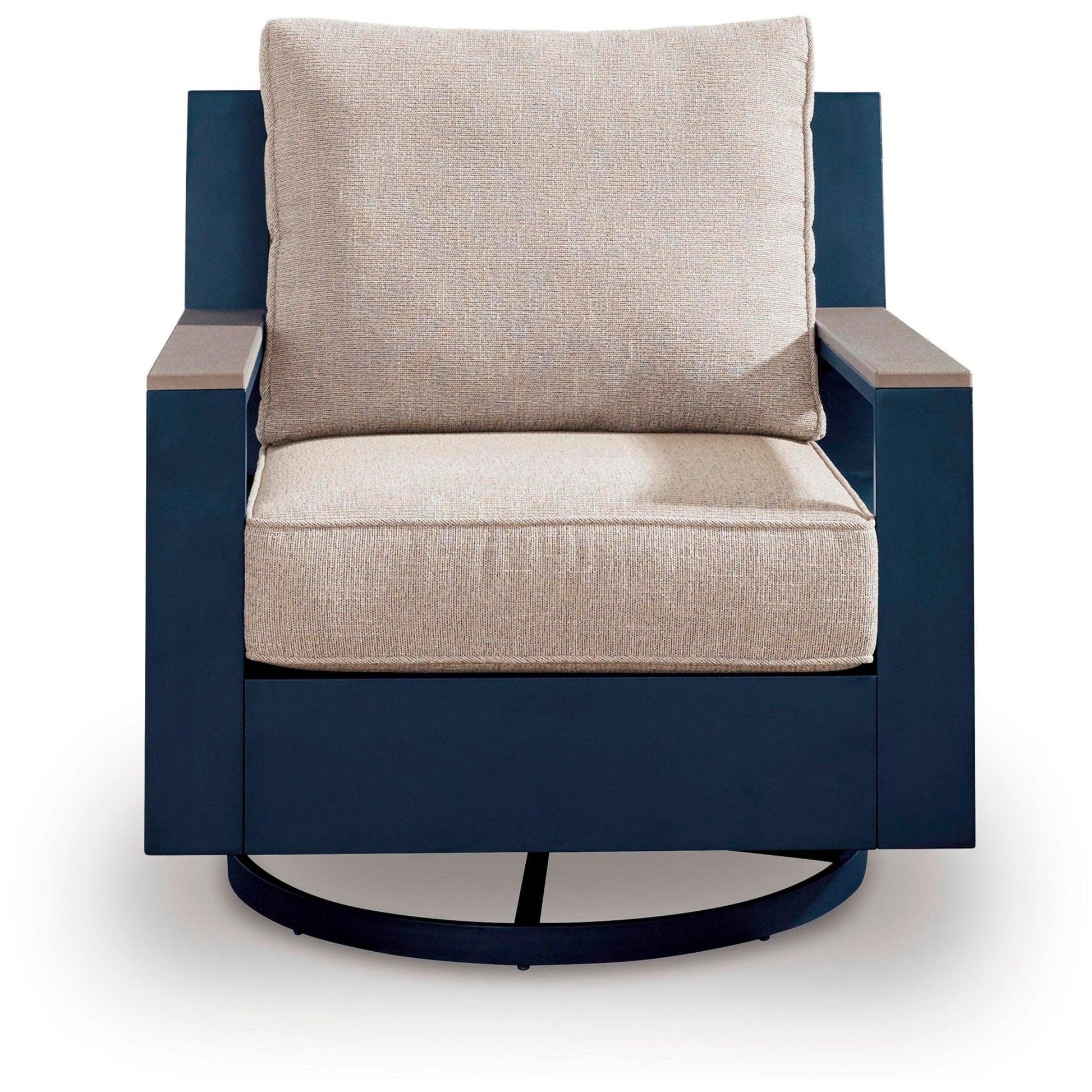 Signature Design by Ashley East Beach PCP587 - 821 Swivel Glider Chair with Cushion - American Furniture of Slidell