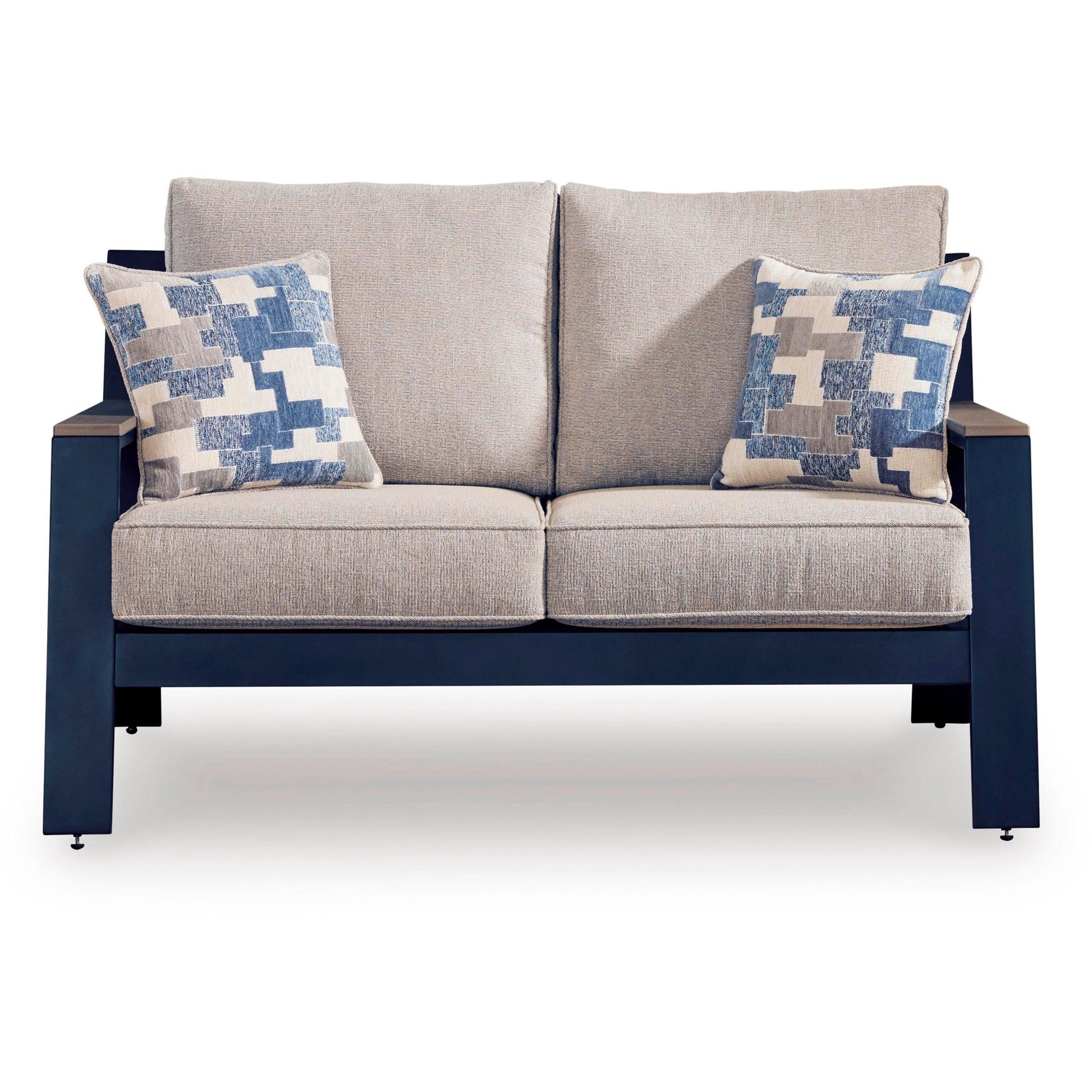 Signature Design by Ashley East Beach PCP587 - 835 Loveseat with Cushion - American Furniture of Slidell