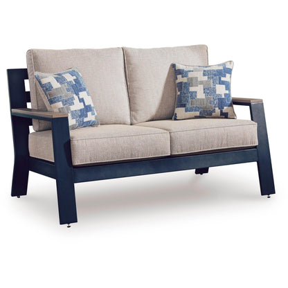 Signature Design by Ashley East Beach PCP587 - 835 Loveseat with Cushion - American Furniture of Slidell