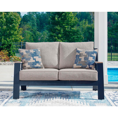 Signature Design by Ashley East Beach PCP587 - 835 Loveseat with Cushion - American Furniture of Slidell