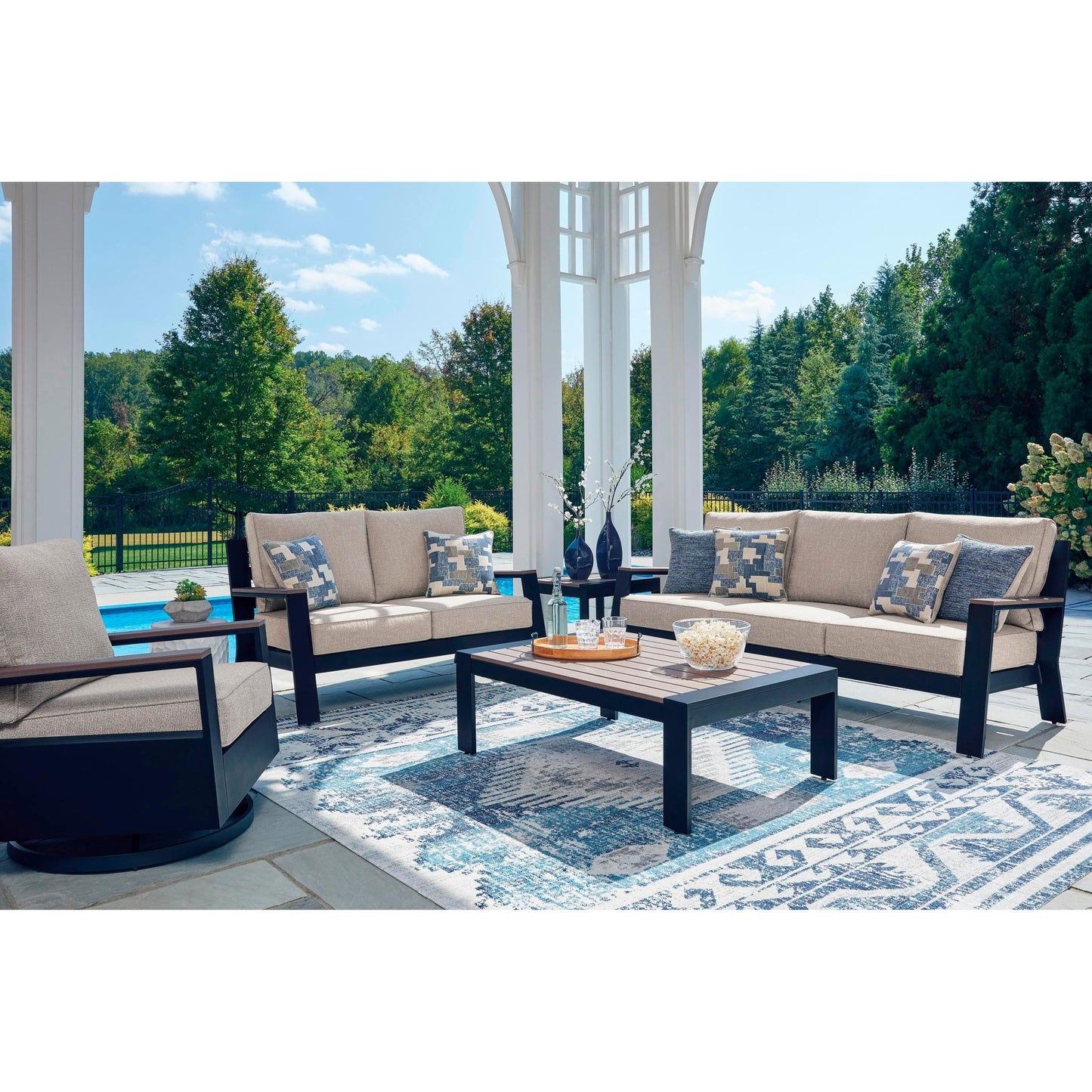 Signature Design by Ashley East Beach PCP587 - 838 Sofa with Cushion - American Furniture of Slidell