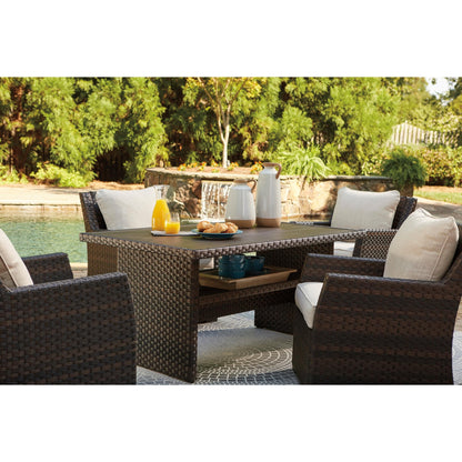 Signature Design by Ashley Easy Isle P455 - 625 Rectangular Multi - Use Table - American Furniture of Slidell