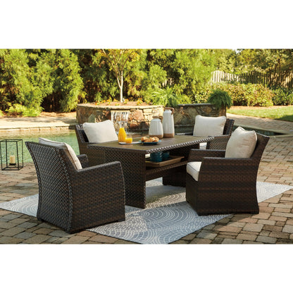 Signature Design by Ashley Easy Isle P455 - 625 Rectangular Multi - Use Table - American Furniture of Slidell