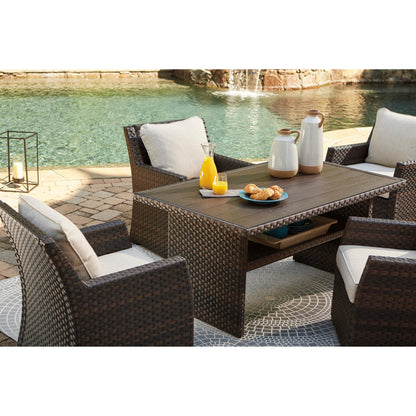 Signature Design by Ashley Easy Isle P455 - 625 Rectangular Multi - Use Table - American Furniture of Slidell