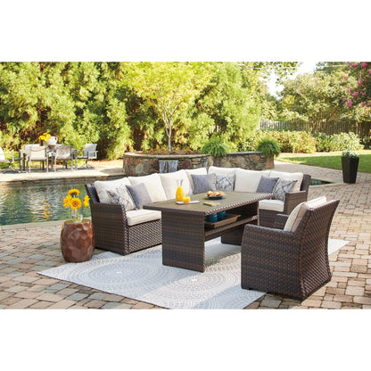 Signature Design by Ashley Easy Isle P455 - 625 Rectangular Multi - Use Table - American Furniture of Slidell