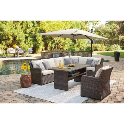 Signature Design by Ashley Easy Isle P455 - 625 Rectangular Multi - Use Table - American Furniture of Slidell