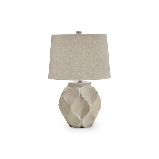 Signature Design by Ashley Edselham L235974 Paper Table Lamp - American Furniture of Slidell