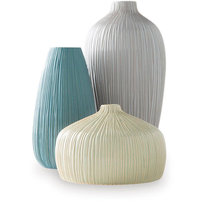 Signature Design by Ashley Eiderman A2000913 Vase Set - American Furniture of Slidell