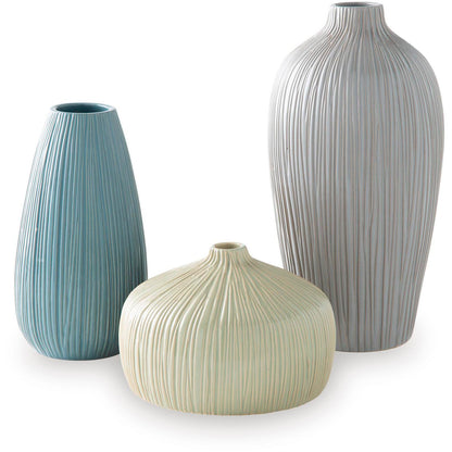 Signature Design by Ashley Eiderman A2000913 Vase Set - American Furniture of Slidell