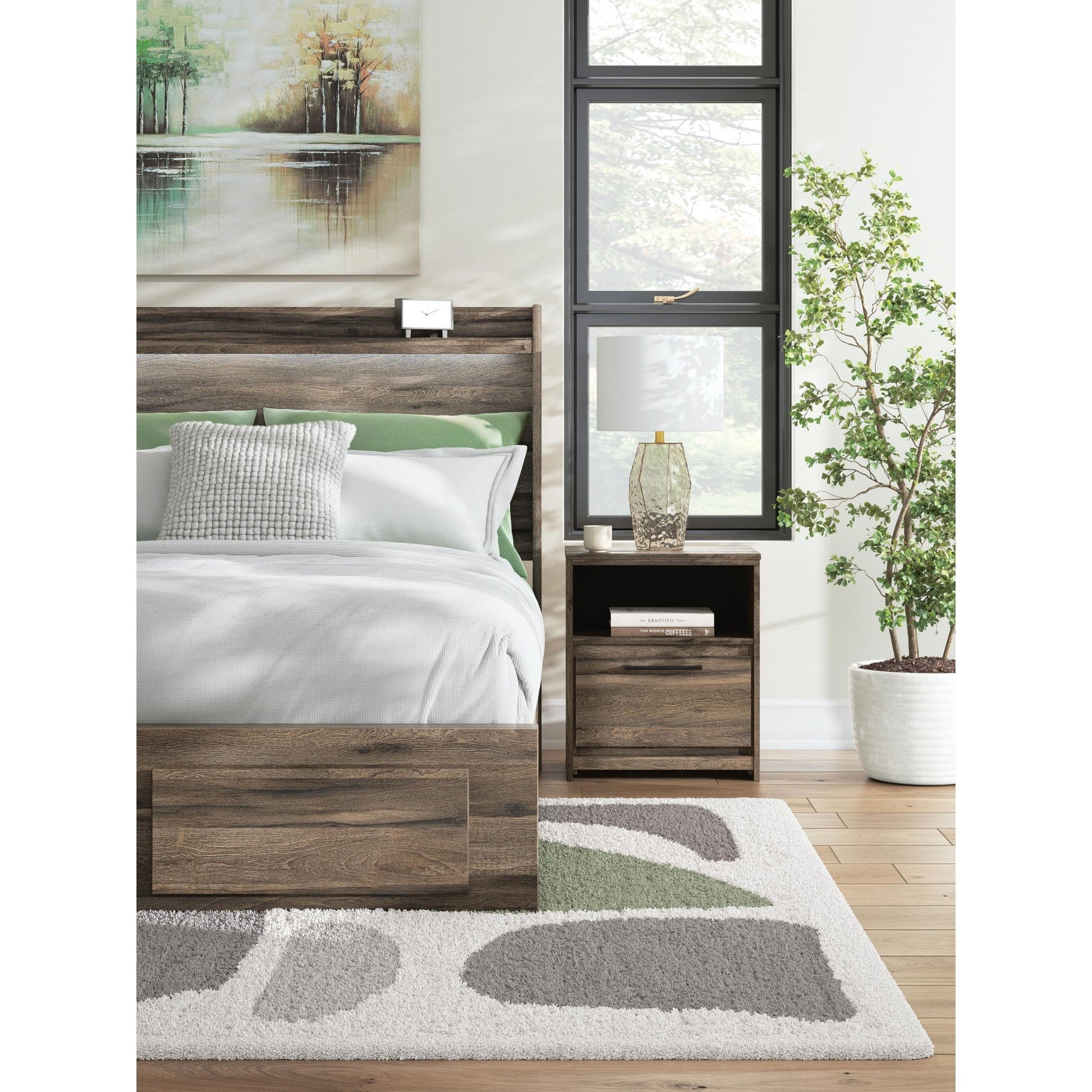 Signature Design by Ashley Elbrim PCB2005 - 91 One Drawer Night Stand - American Furniture of Slidell