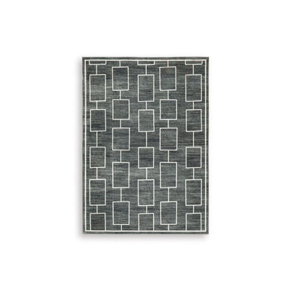 Signature Design by Ashley Elderland R407402 Washable Medium Rug - American Furniture of Slidell