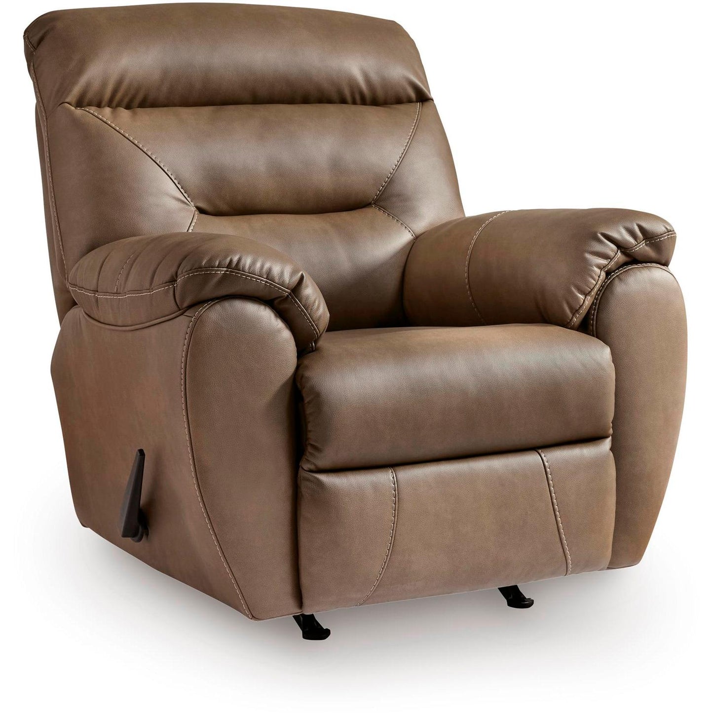 Signature Design by Ashley Elksworth Rocker Leather Look Recliner PC8400225 - American Furniture of Slidell