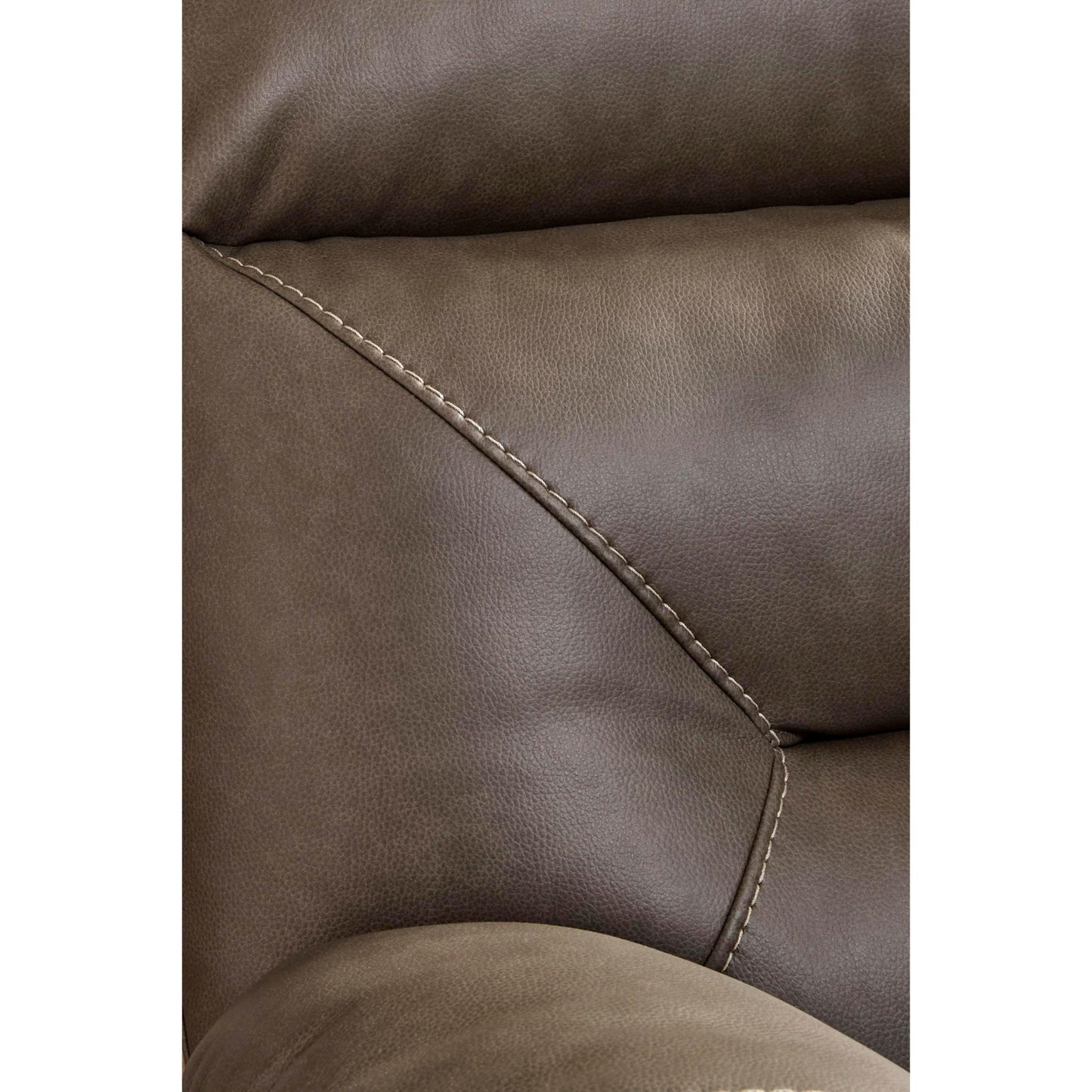 Signature Design by Ashley Elksworth Rocker Leather Look Recliner PC8400325 - American Furniture of Slidell
