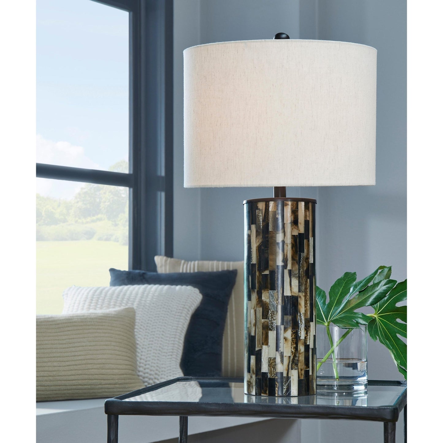Signature Design by Ashley Ellford L235684 Poly Table Lamp - American Furniture of Slidell