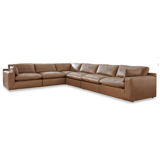 Signature Design by Ashley Emilia 30901S5 6 pc Sectional - American Furniture of Slidell