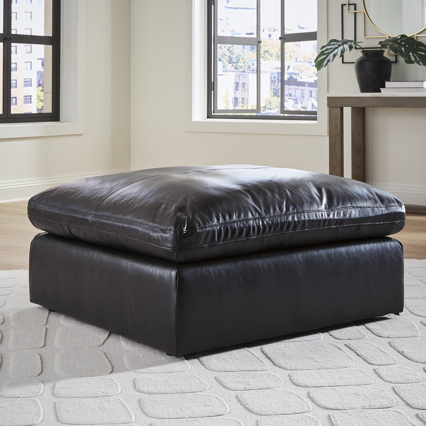 Signature Design by Ashley Emilia 3090208 Oversized Accent Ottoman - American Furniture of Slidell