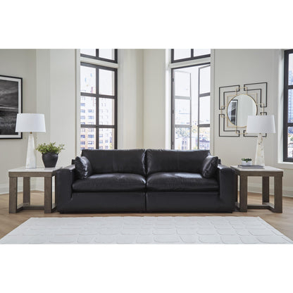 Signature Design by Ashley Emilia 30902S1 2 pc Sectional Loveseat - American Furniture of Slidell