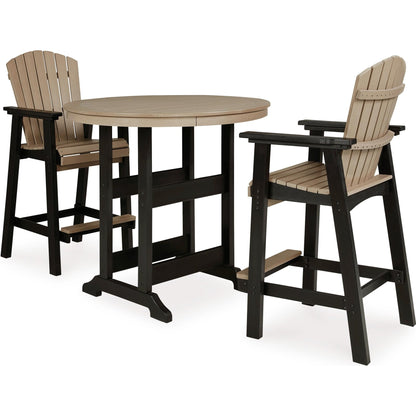 Signature Design by Ashley Fairen Trail P211P1 3 - piece Outdoor Dining Set - American Furniture of Slidell