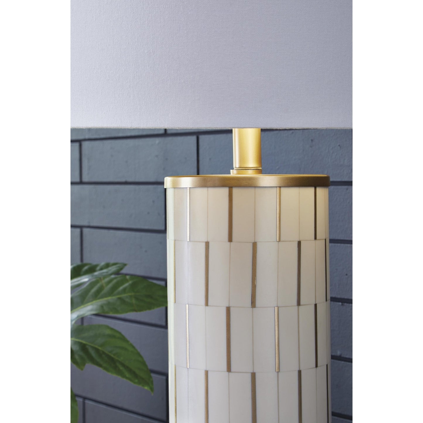 Signature Design by Ashley Faridworth L235954 Poly Table Lamp - American Furniture of Slidell