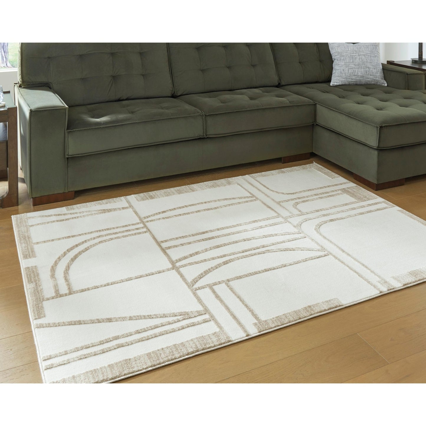 Signature Design by Ashley Farongrove R407672 Medium Rug - American Furniture of Slidell