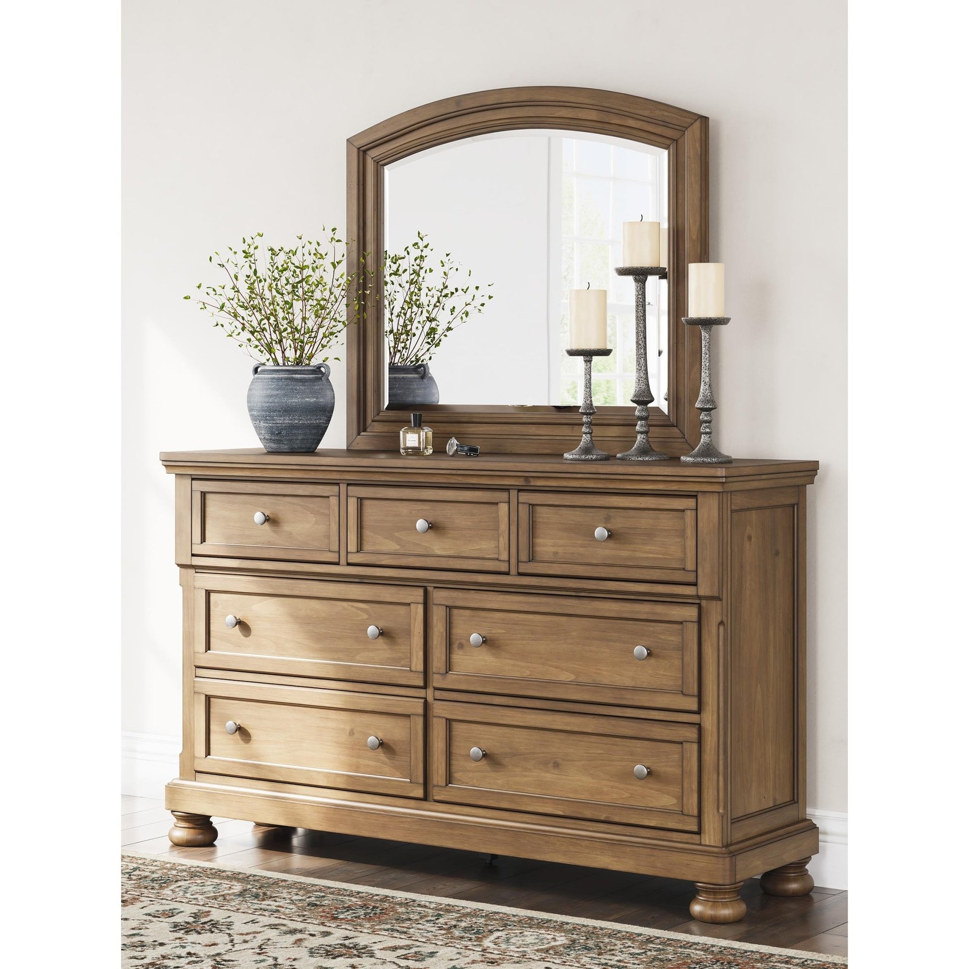Signature Design by Ashley Feddinger PCB779B1 Dresser and Mirror - American Furniture of Slidell