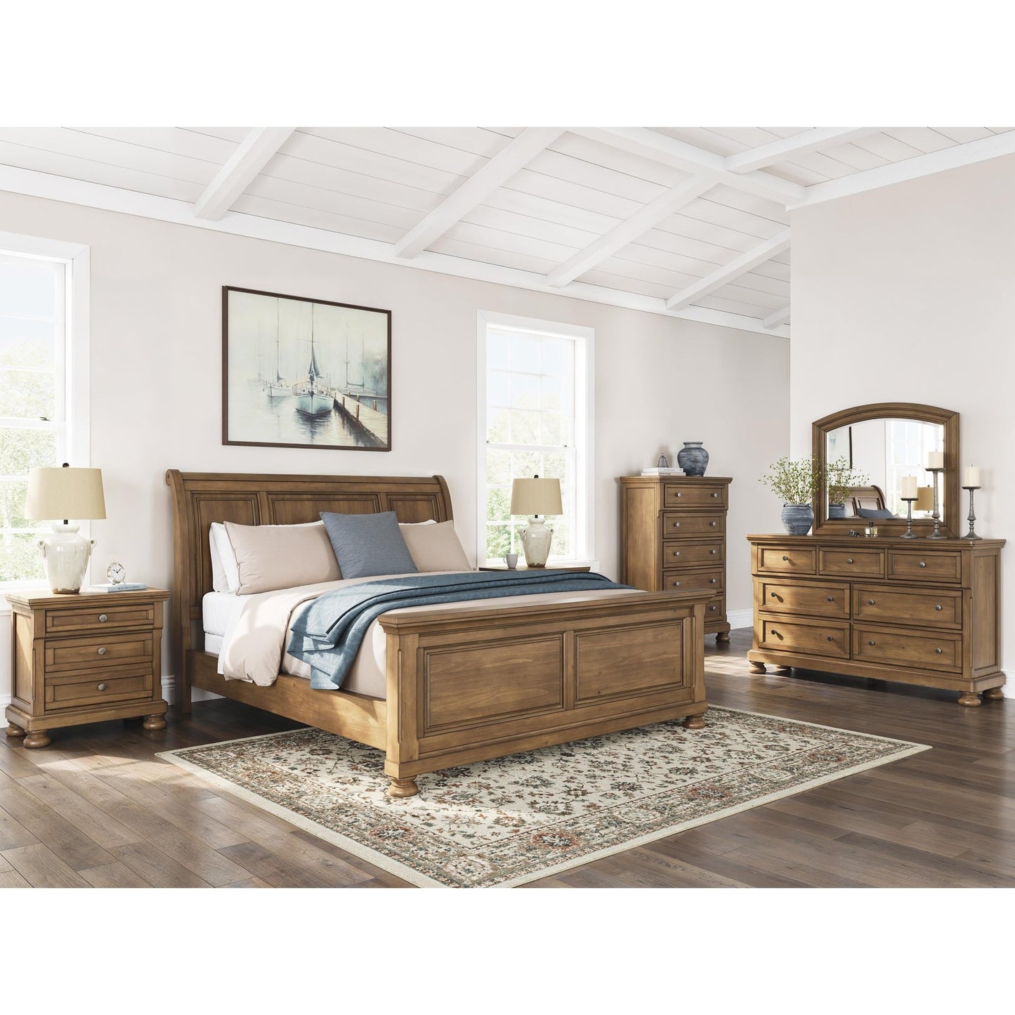 Signature Design by Ashley Feddinger PCB779B1 Dresser and Mirror - American Furniture of Slidell