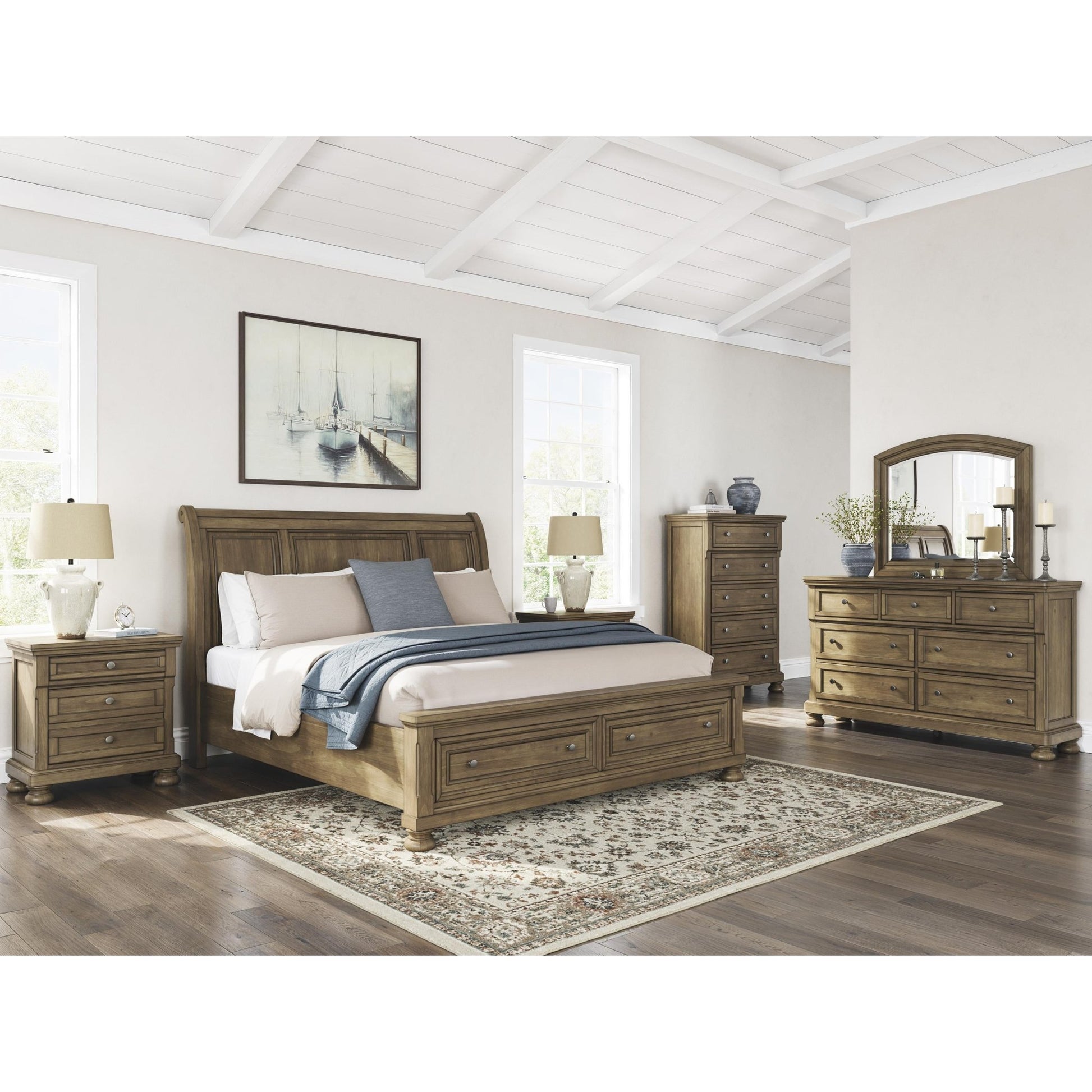 Signature Design by Ashley Feddinger PCB779B1 Dresser and Mirror - American Furniture of Slidell