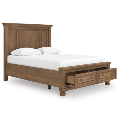 Signature Design by Ashley Feddinger PCB779B11 Queen Panel Storage Bed - American Furniture of Slidell