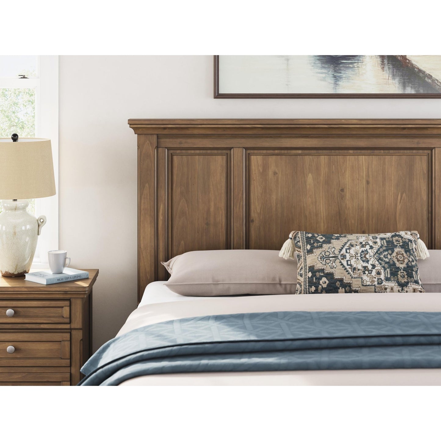 Signature Design by Ashley Feddinger PCB779B13 California King Panel Storage Bed - American Furniture of Slidell
