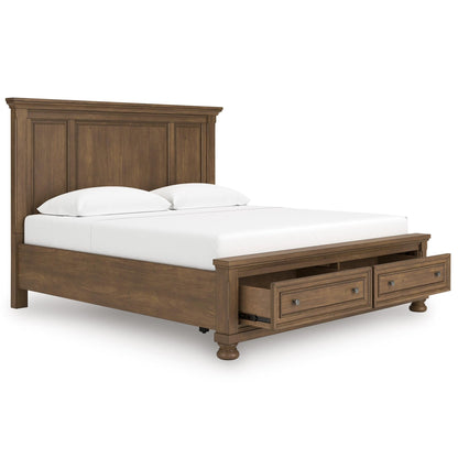 Signature Design by Ashley Feddinger PCB779B13 California King Panel Storage Bed - American Furniture of Slidell