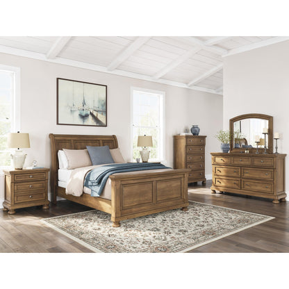 Signature Design by Ashley Feddinger PCB779B14 Queen Sleigh Bed - American Furniture of Slidell