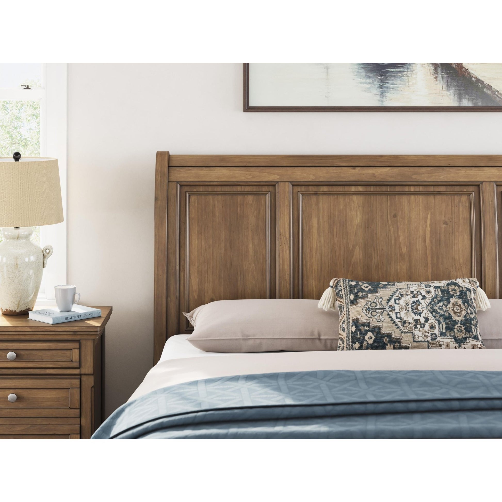 Signature Design by Ashley Feddinger PCB779B15 King Sleigh Bed - American Furniture of Slidell