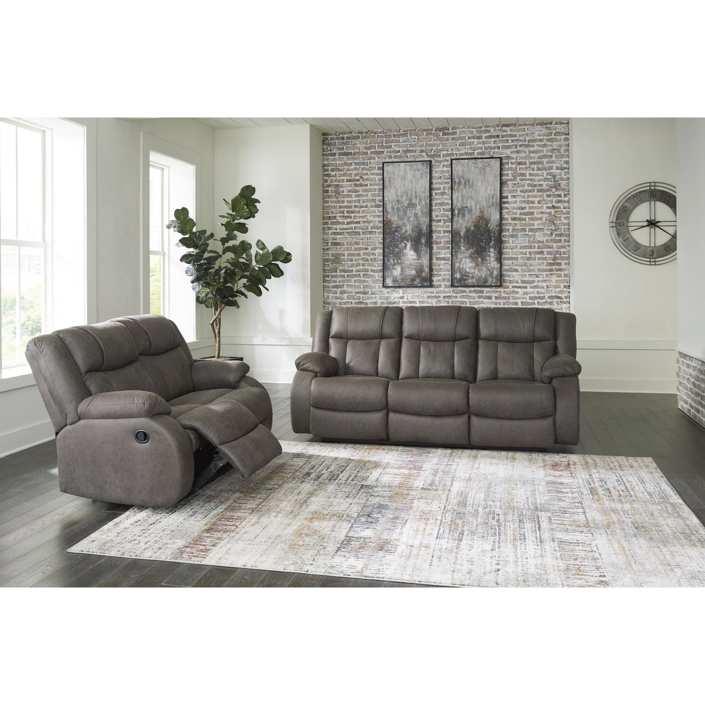 Signature Design by Ashley First Base 6880488 Reclining Sofa - American Furniture of Slidell