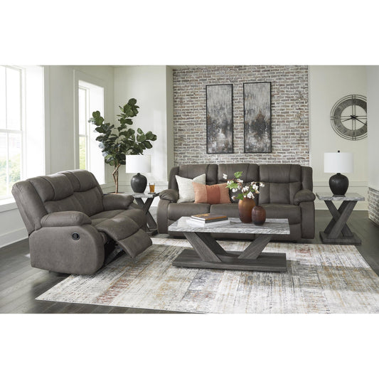 Signature Design by Ashley First Base 68804U1 2 pc Reclining Living Room Set - American Furniture of Slidell