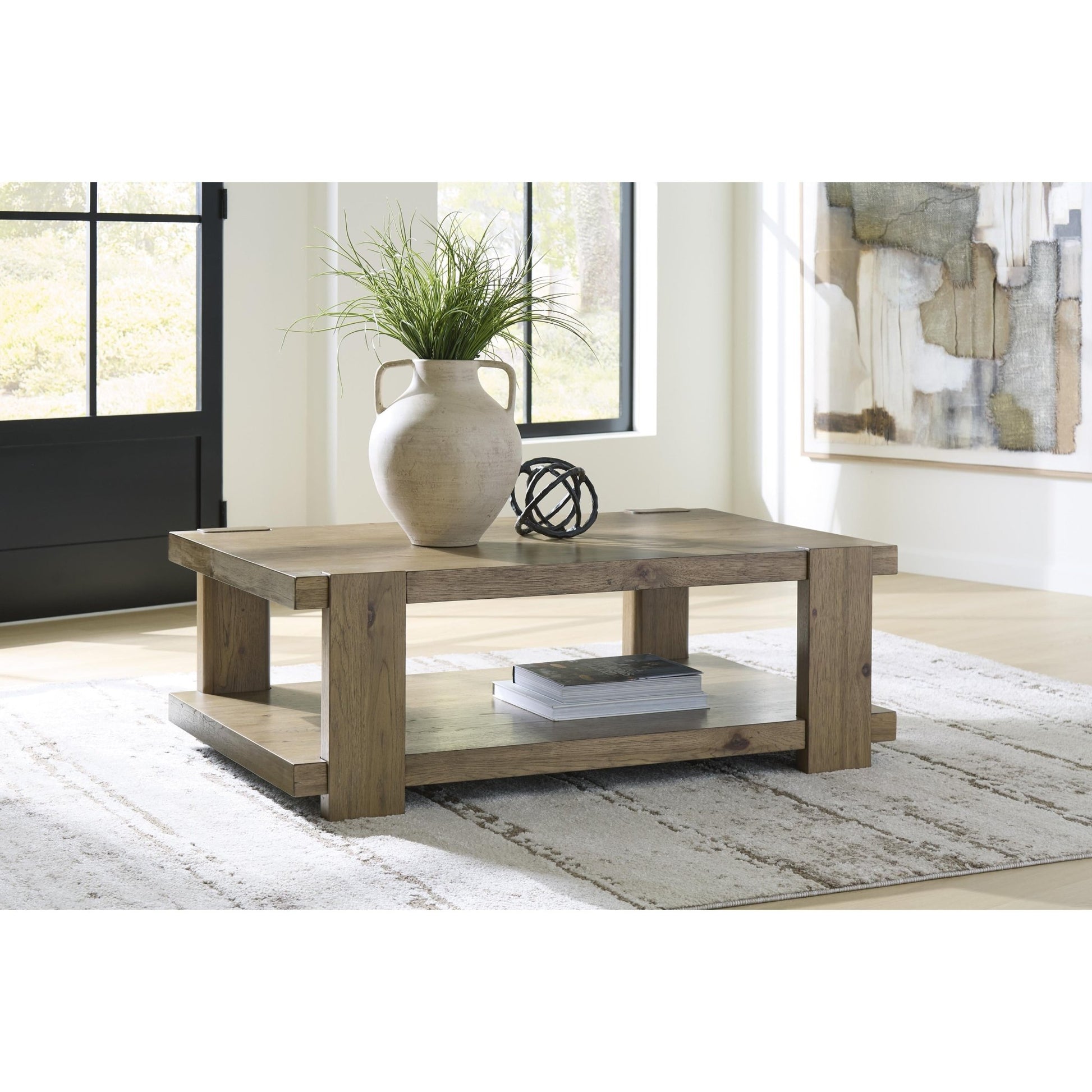 Signature Design by Ashley Flangren Cocktail Table T553 - 1 - American Furniture of Slidell