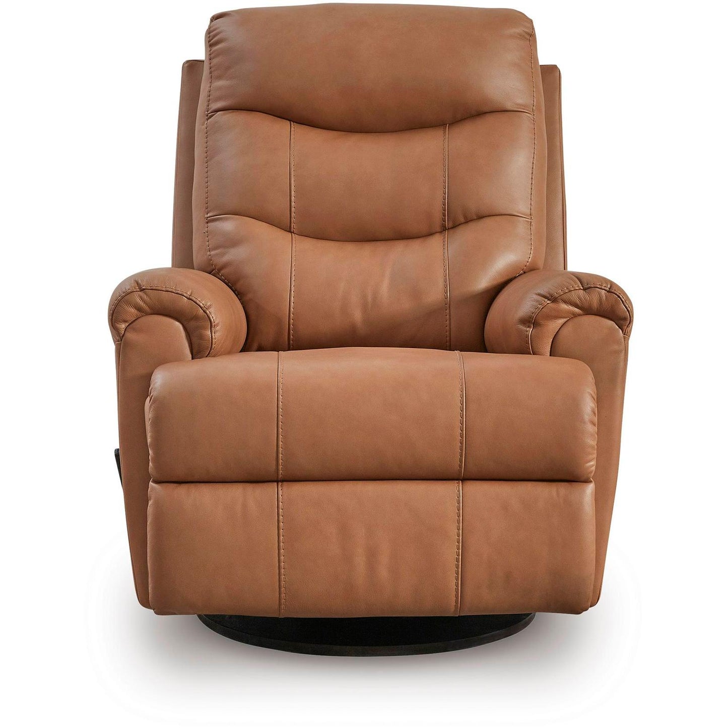 Signature Design by Ashley Flynwood Swivel Glider Leather Match Recliner PCU1340161 - American Furniture of Slidell