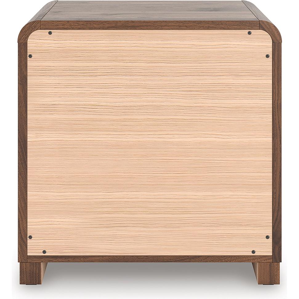 Signature Design by Ashley Fortlorn PCB386 - 92 Two Drawer Night Stand - American Furniture of Slidell