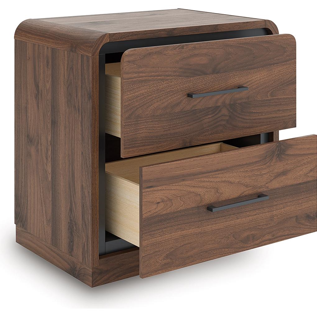 Signature Design by Ashley Fortlorn PCB386 - 92 Two Drawer Night Stand - American Furniture of Slidell