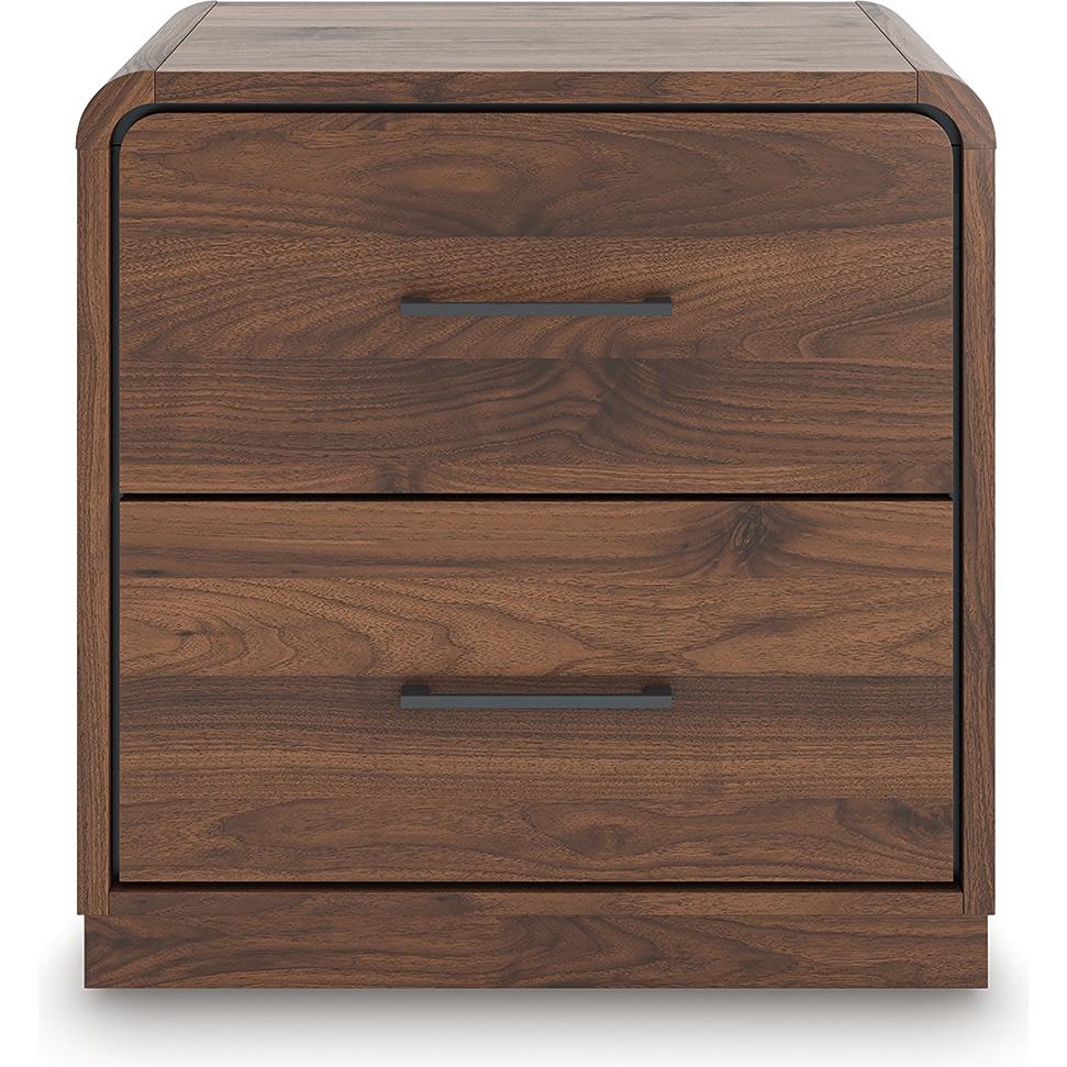 Signature Design by Ashley Fortlorn PCB386 - 92 Two Drawer Night Stand - American Furniture of Slidell