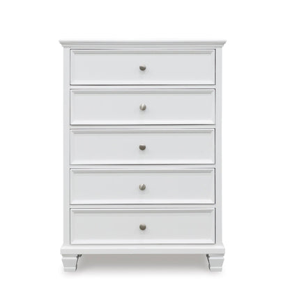 Signature Design by Ashley Fortman B680 - 46 Five Drawer Chest - American Furniture of Slidell