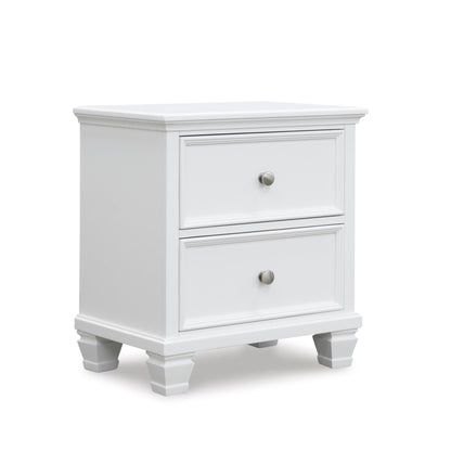 Signature Design by Ashley Fortman B680 - 92 Two Drawer Night Stand - American Furniture of Slidell