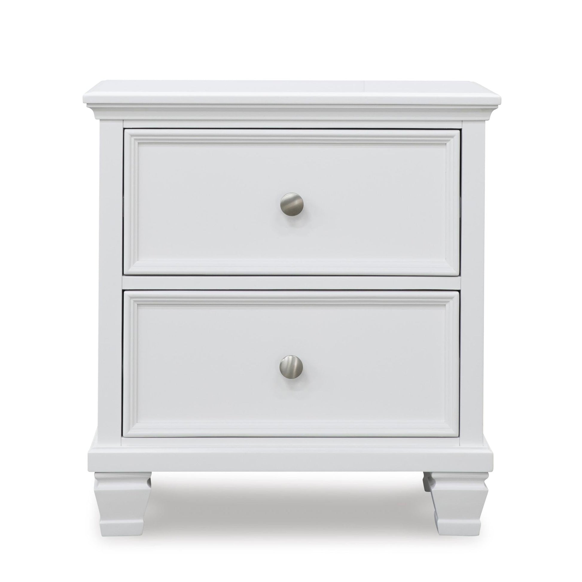 Signature Design by Ashley Fortman B680 - 92 Two Drawer Night Stand - American Furniture of Slidell