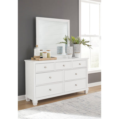 Signature Design by Ashley Fortman B680B1 Dresser and Mirror - American Furniture of Slidell