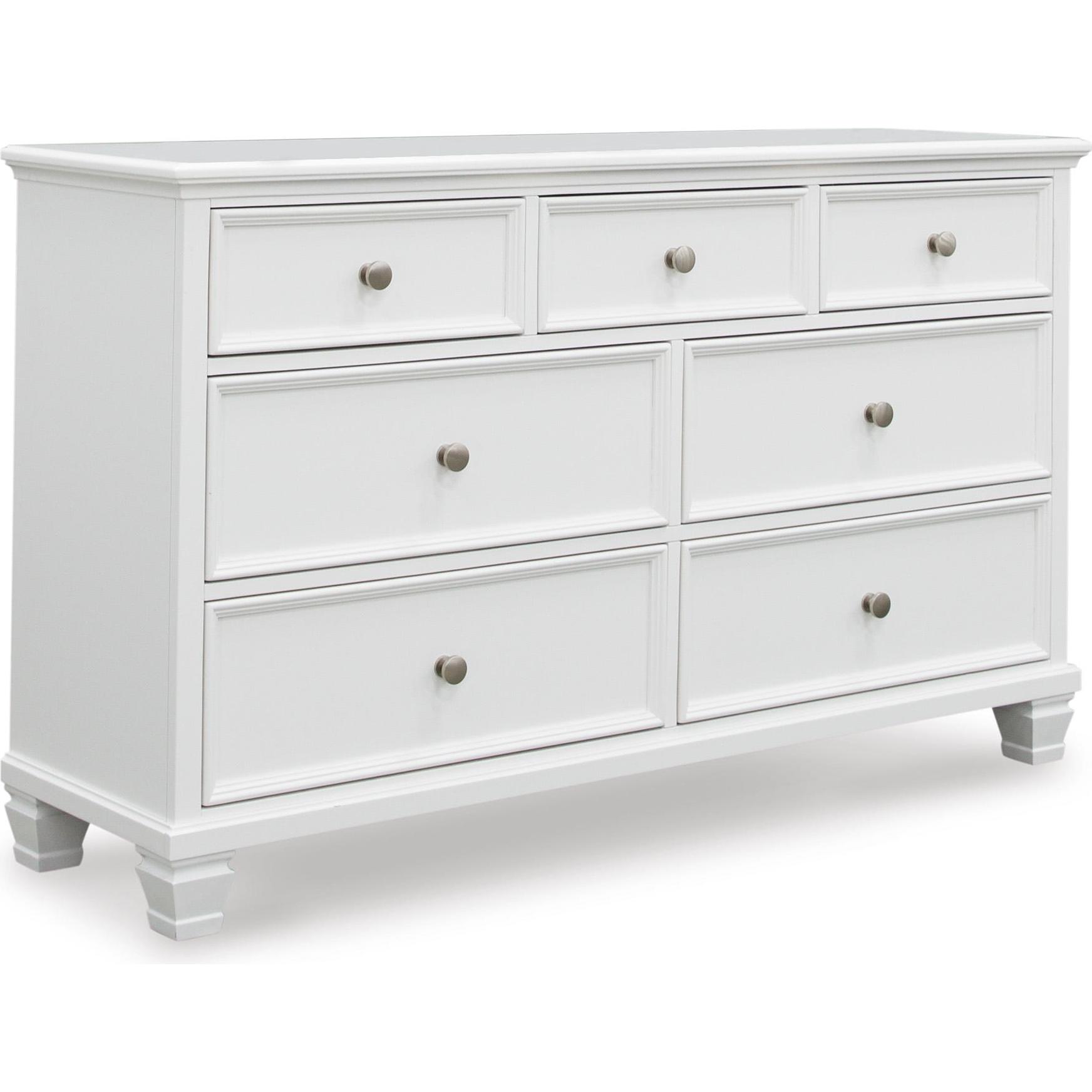 Signature Design by Ashley Fortman B680B17 6 pc King Panel Bedroom Set - American Furniture of Slidell