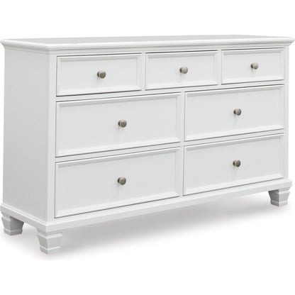 Signature Design by Ashley Fortman B680B17 6 pc King Panel Bedroom Set - American Furniture of Slidell