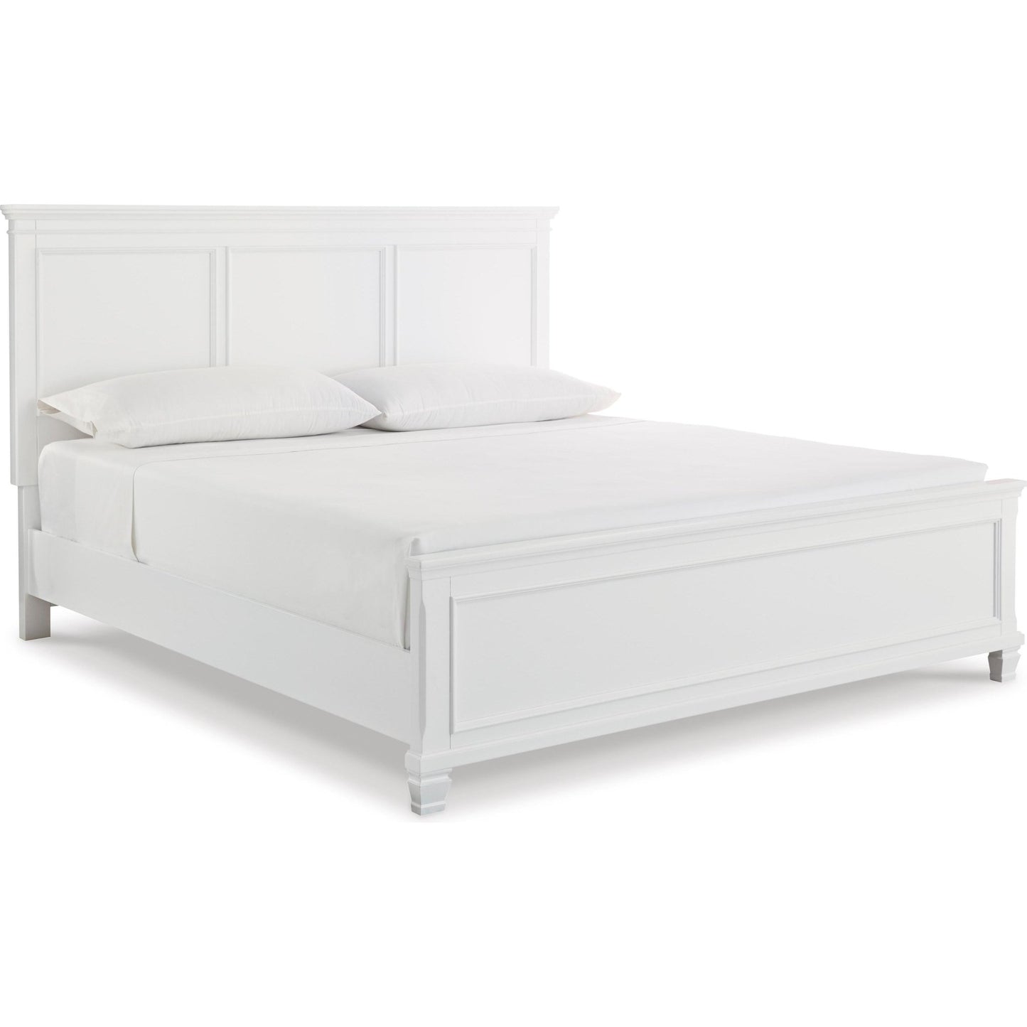 Signature Design by Ashley Fortman B680B17 6 pc King Panel Bedroom Set - American Furniture of Slidell