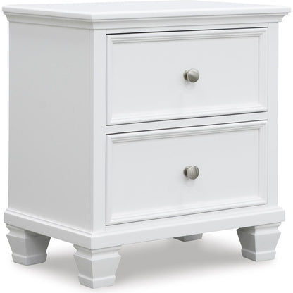 Signature Design by Ashley Fortman B680B17 6 pc King Panel Bedroom Set - American Furniture of Slidell